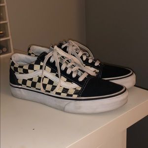 Old School Checkered Vans